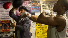 Creed and Balboa training.