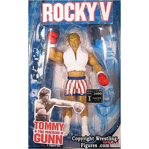 Rocky V FACTORY ERROR Tommy Gunn Fight Gear in Rocky Balboa Packaging NEW  RARE