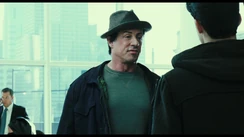 Rocky talks to his son at work