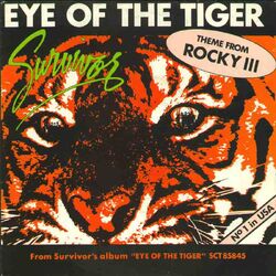 Eye of the Tiger Survivor lyrics