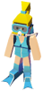 Blue Diving Suit