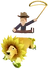 Sunflower Lion Icon