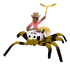 Golden Orbweaver Spider Icon