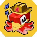 Sheriff Octopus Sleeping Avatar (Reach the Platinum rank in Season 3)