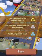 The former appearance of the missions tab in the Sky Zoo.