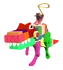 Tyrannosaurus Bricks Icon