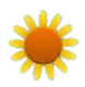 The sunflower that can be collected in the run