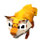 Baby Fire Wolf
