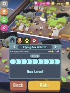The level 9 flying fox habitat