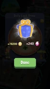 A mysterious amount of zoo coin reward