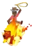 Fire Lion Icon