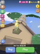 The Jungle themed front of ship