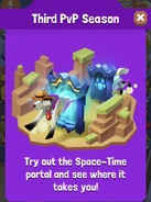 The notice for Season 3