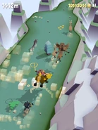 Mountains between 1000 and 2000m