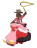 Bumper Car Hippo Icon