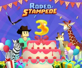 Third Anniversary Banner