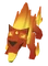 Baby Fire Lion