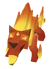 Baby Fire Lion