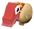 Baby Hotdogosaurus