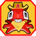 Sheriff Octopus Grin Avatar (Get to the top 10 in the Season 2 leaderboard)