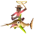 Wooden Swordfish Icon