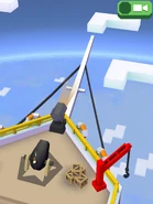 Cannon that launches the player into the stampede in the Sky Zoo.