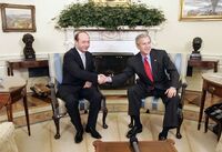 Basescu with bush