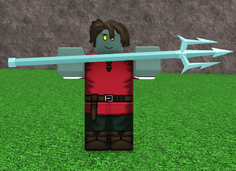 Pronged Mythril Spear Trident Rogue Lineage Wiki Fandom - what to do with mythril in rouge lineage roblox