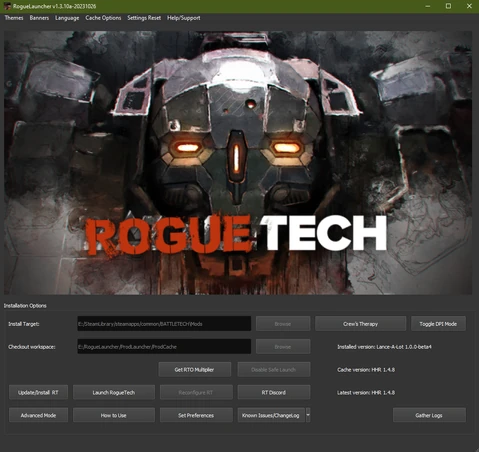 Installation Official Roguetech Wiki