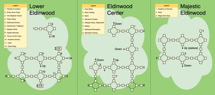 Map of Eldinwood