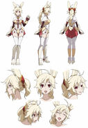 Nashetania's anime design