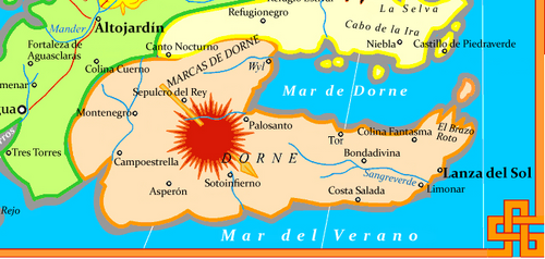 Mapa de dorne