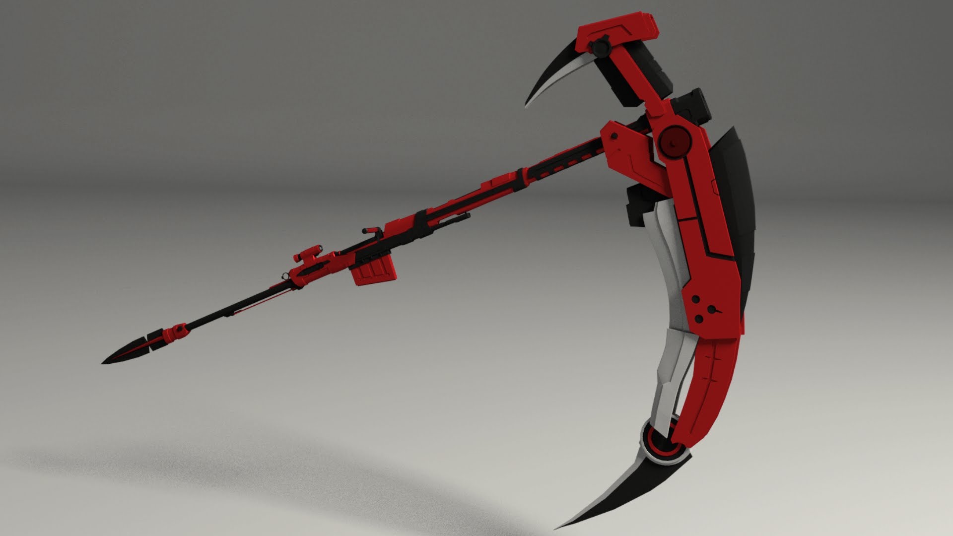 Hexblade Scythe | Staff and Quarter Staff and Pommel Variants Options | By  CC3D
