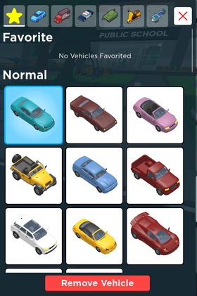 Vehicles tab | Roleplay Universe Wiki | Fandom