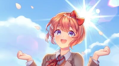 Does Ella Freya kinda look like a real life Sayori in this pic? : r/DDLC