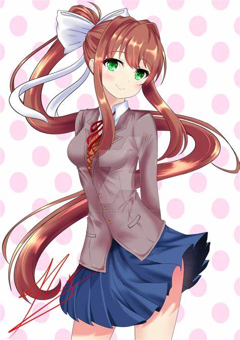 Why does the mod say Monika is 5”5 but the ddlc wiki says she's 5