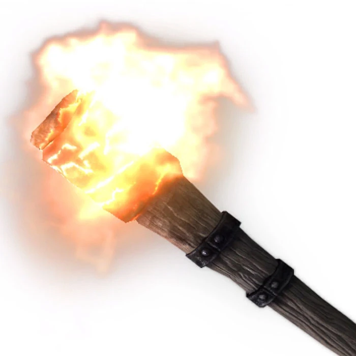 Факел фото рисунок