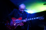 On stage with the Pretty Things, 2013.