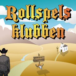 Rollspelsklubbens logotyp under säsongerna då Western spelades