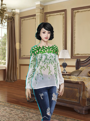 Translucent blouse - S1 Ep8 (💎8)