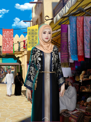 Expensive abaya - S3 Ep2 (💎23) (❗Your reputation with the locals has increased!)