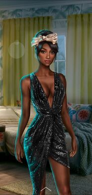 Sequin dress (💎30) (S2, EP3)