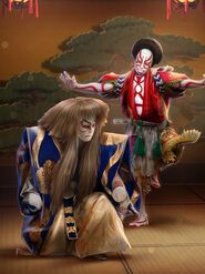 Kabuki performance at shogun's palace