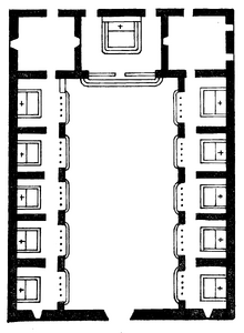 Santa Maria della Concezione dei Padri Cappuccini floor plan