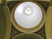 Dome of the church, with Cardinal Virtues.
