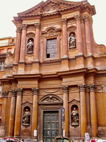 Trinita dei Pellegrini facade