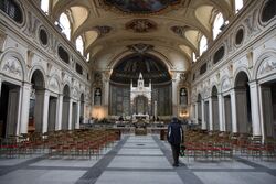 Santa Cecilia in Trastevere interior