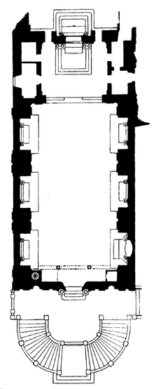 Santi Domenico e Sisto floor plan