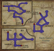 Saoki Cavern map