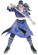 Official artwork of Hawke in Romancing SaGa.